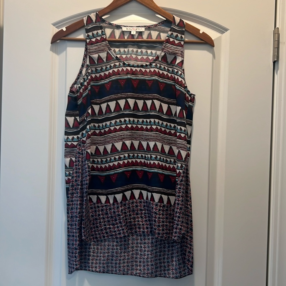 Joy Joy print tank